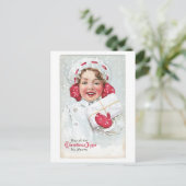 クリスマスの喜びがあなたのものでありますように シーズンポストカード (スタンド正面)