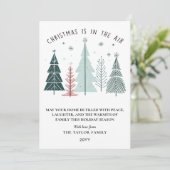 クリスマスの喜びが満ちる モダン ボヘミア  シーズンカード (スタンド正面)