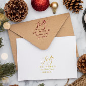 クリスマスの喜びと世界引用文お洒落脚本 ラバースタンプ