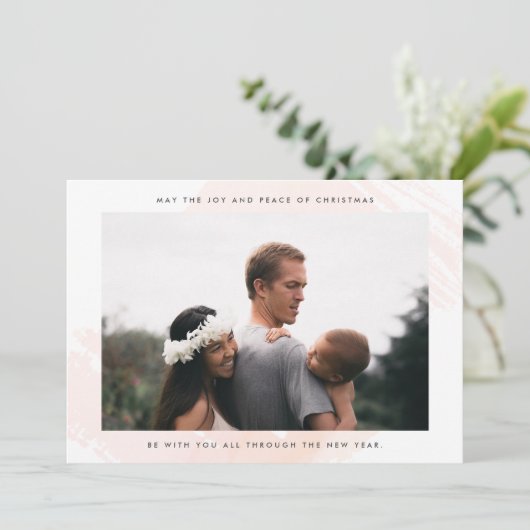 クリスマスの喜びと平和の写真 シーズンカード