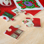 クリスマスの喜びのジグソーパズル ジグソーパズル (側面)