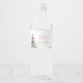 クリスマスの喜びの小さな束 ペットボトルラベル (正面)