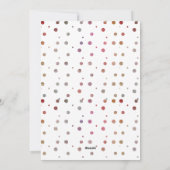 クリスマスの喜びの挨拶4写真水彩 シーズンカード (裏面)