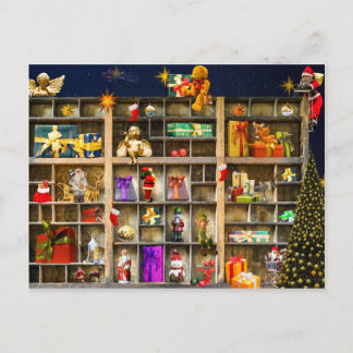 クリスマスの喜びの時間 シーズンポストカード