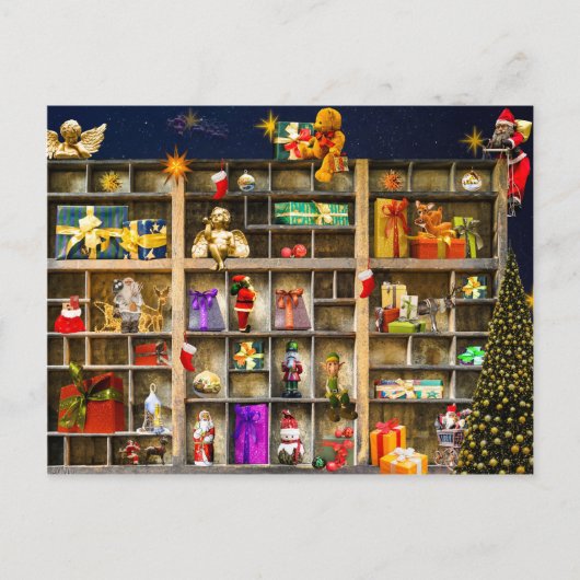 クリスマスの喜びの時間 シーズンポストカード (正面)