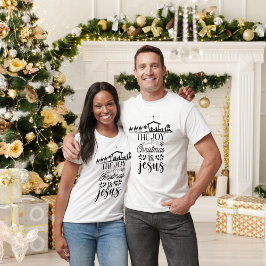 クリスマスの喜びはイエス Tシャツ