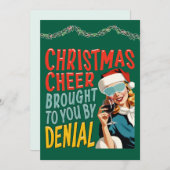 クリスマスの喜びは否定によってもたらされる シーズンカード (正面/裏面)