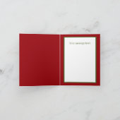 クリスマスの喜びをお祈り格言メッセージを追加 シーズンカード (内部)