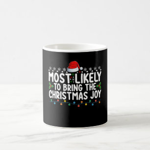クリスマスの喜びをもたらす可能性が最も高いホリデー コーヒーマグカップ