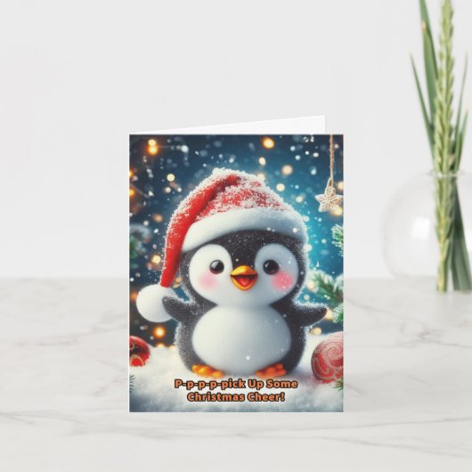 クリスマスの喜びをゲットだぜ! シーズンカード (正面)