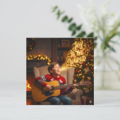 クリスマスの喜びをテーマにした子供たちの歌 カード (スタンド正面)