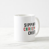クリスマスの喜びを味わって コーヒーマグカップ (正面右)