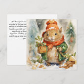 クリスマスの喜びを広める シーズンカード (正面/裏面)