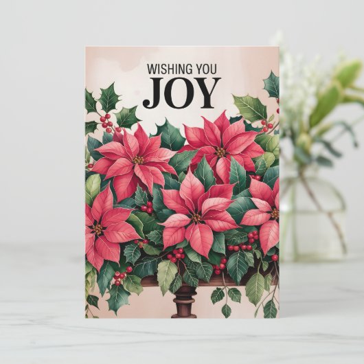 クリスマスの喜びを願って シーズンカード (スタンド正面)