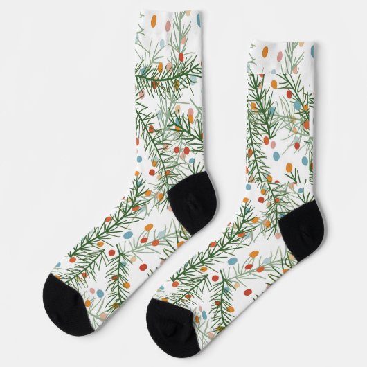 クリスマスの喜びソックス ソックス (左)