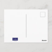 クリスマスの喜び愛と平和 ポストカード (裏面)