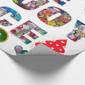 クリスマスの喜び愛の平和 ラッピングペーパー (角)