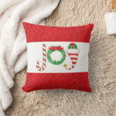 クリスマスの喜び枕 クッション (ブランケット)