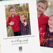 クリスマスの喜び満載の写真 ホリデー