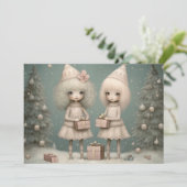 クリスマスの喜び: あなたに楽しいクリスマスを シーズンカード (スタンド正面)