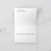 クリスマスの喜び...... カード (内部)