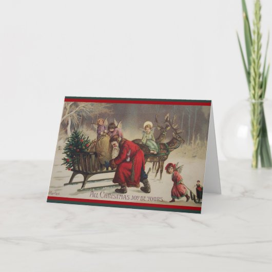 クリスマスの喜び シーズンカード (正面)