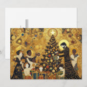 "クリスマスの喜び" シーズンカード (正面/裏面)