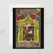 クリスマスの喜び シーズンポストカード (正面/裏面)