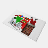 クリスマスの喜び ドアマット (アングル)