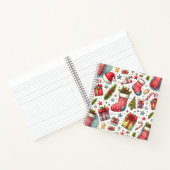 クリスマスの喜び ノートブック (内部)