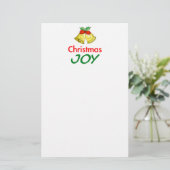 クリスマスの喜び (ヒイラギのベル) 便箋 (スタンド正面)