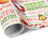 クリスマスの喜び ラッピングペーパー (ロールコーナー)