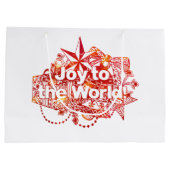 クリスマスの喜び ラージペーパーバッグ (裏面)