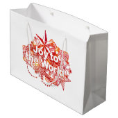 クリスマスの喜び ラージペーパーバッグ (裏面アングル)