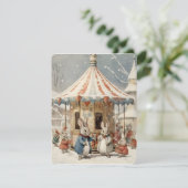 クリスマスの回転木馬 シーズンカード (スタンド正面)