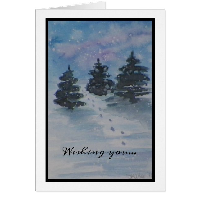 クリスマスの国の風景 (正面)