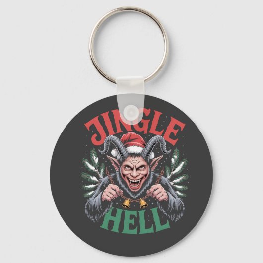クリスマスの地獄 ジングルベル クランプス 悪魔のXmas キーホルダー (正面)