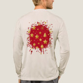 クリスマスの夜に輝いて トライブレンドＴシャツ (背面)