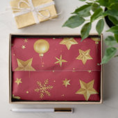 クリスマスの夜に輝く 薄葉紙 (ギフト)