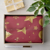 クリスマスの夜に輝く 薄葉紙 (ギフト)