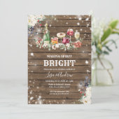 クリスマスの夜を明るくするカクテルパーティー 招待状 (スタンド正面)