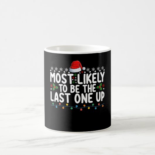 クリスマスの夜更かし大賞 コーヒーマグカップ (中央)