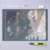 クリスマスの夜 薄葉紙 (クラフト)