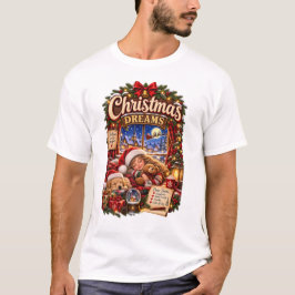 クリスマスの夢 - ほっこり魔法のクリスマス・ナイト Tシャツ