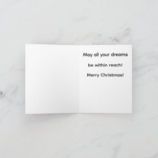 クリスマスの夢 カード