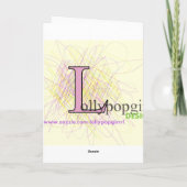 クリスマスの夢 シーズンカード (裏面)