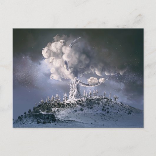 クリスマスの夢 シーズンポストカード (正面)