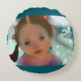 クリスマスの夢 ラウンドクッション