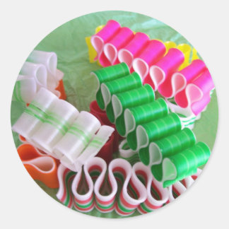 クリスマスの大きなシール ラウンドシール