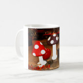 クリスマスの大便 コーヒーマグカップ (正面左)